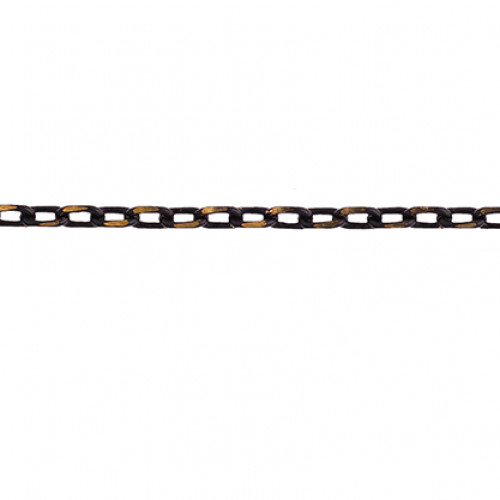 NEO CHAIN 3.5X2MM BLACK AND GOLD